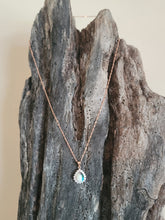 Load image into Gallery viewer, Tear Halo Pendant & Neclace