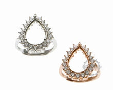 Load image into Gallery viewer, Tear Halo Ring
