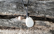 Load image into Gallery viewer, Adjustable Leather Keepsake Necklace
